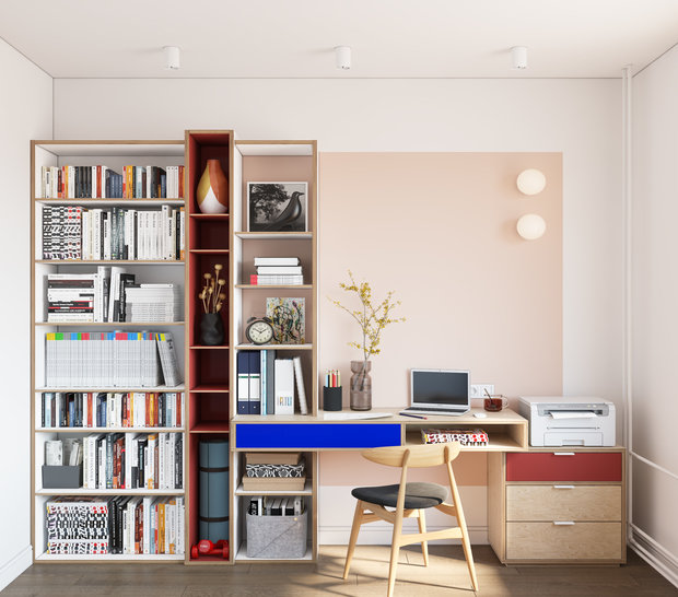 Фото из портфолио Двухкомнатная квартира в Санкт-Петербурге – фотографии дизайна интерьеров на INMYROOM