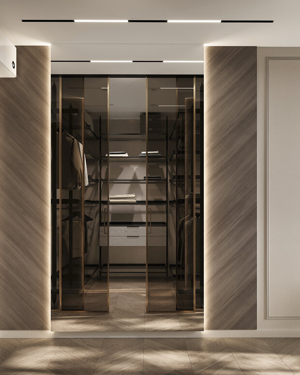 Фото из портфолио Дизайн интерьера квартиры в ЖК «Событие» в современном стиле – фотографии дизайна интерьеров на INMYROOM