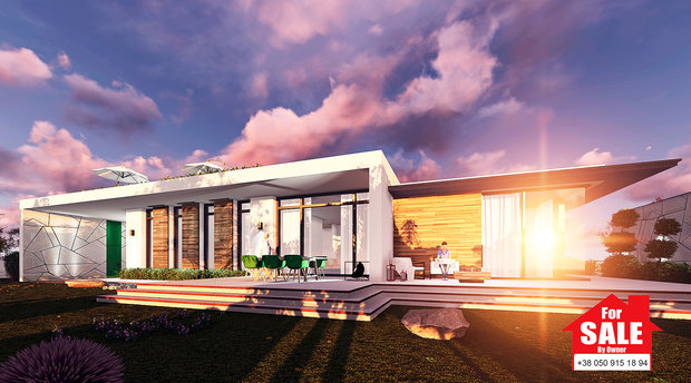 Фото из портфолио Minimalism Private House 198m2 – фотографии дизайна интерьеров на INMYROOM