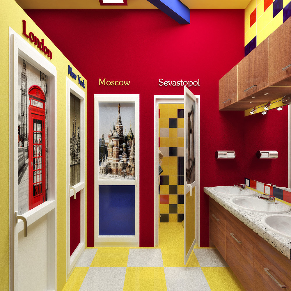 Фото из портфолио Свежий интерьер для хостела - 3 идеи от Design Ideas Crimea – фотографии дизайна интерьеров на INMYROOM Фото из портфолио Свежий интерьер для хостела - 3 идеи от Design Ideas Crimea – фотографии дизайна интерьеров на INMYROOM