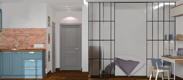 Фотография: Гостиная в стиле Лофт – фото на INMYROOM