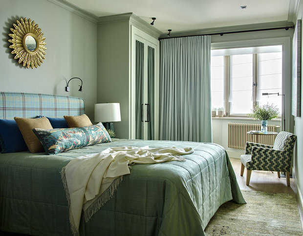 Фото из портфолио Квартира в Москве, "Времена года", 2015г – фотографии дизайна интерьеров на INMYROOM