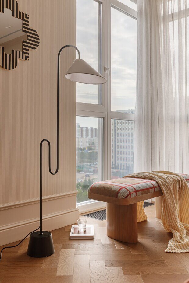 Фотография: Гостиная в стиле Современный, Квартира, Проект дня, Астана, 60-90 метров, современный с элементами эклектики, Динара Усманова – фото на INMYROOM