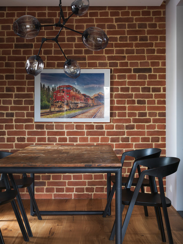 Фотография: Кухня и столовая в стиле Лофт, Современный, Квартира, Проект недели, Geometrium, Монолитный дом, 2 комнаты, 60-90 метров, ЖК «Сколковский» – фото на INMYROOM