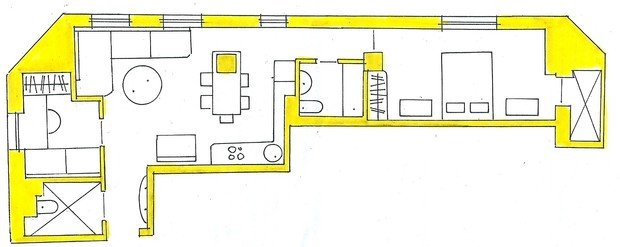 Фото из портфолио Мои перепланировки – фотографии дизайна интерьеров на INMYROOM