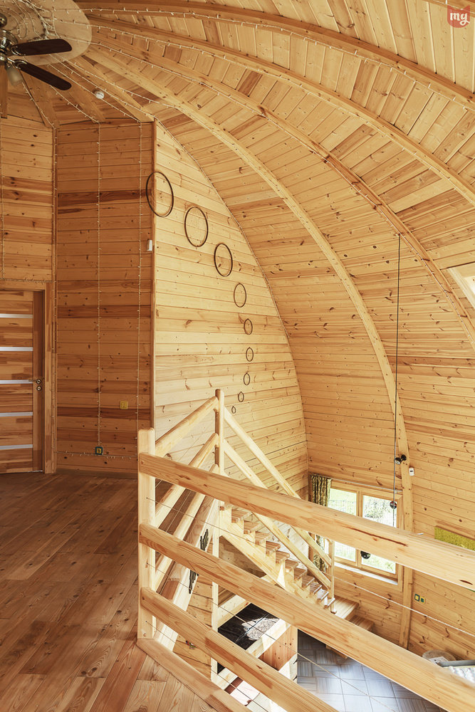 Фотография: Прочее в стиле Эко, Прованс и Кантри, Современный, Дом, Россия, Проект недели, Дом и дача, Герой InMyRoom, деревянный дом, Королев, каркасный дом, Скайдом.рф, Скайдом – фото на INMYROOM