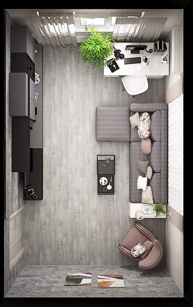 Фото из портфолио ЖК Сапфир – фотографии дизайна интерьеров на INMYROOM