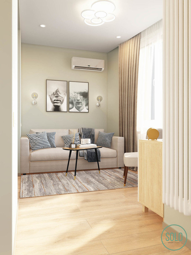 Фото из портфолио Оливковое настроение – фотографии дизайна интерьеров на INMYROOM