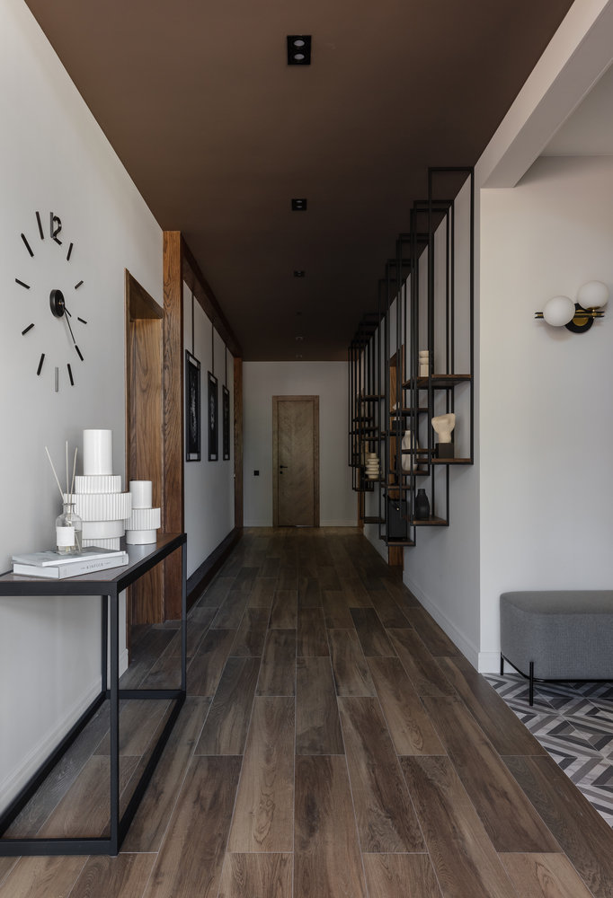 Фотография: Прихожая в стиле Современный, Лофт, Дом, Дом и дача, Ленинградская область, 4 и больше, Более 90 метров, Яна Грошева, Lampa Design Studio – фото на INMYROOM