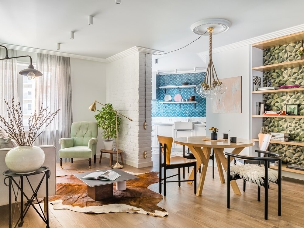 Фотография: Гостиная в стиле Современный, Проект недели – фото на INMYROOM Фотография: Гостиная в стиле Современный, Проект недели – фото на INMYROOM