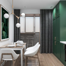 Фото из портфолио изумрудная кухня – фотографии дизайна интерьеров на INMYROOM
