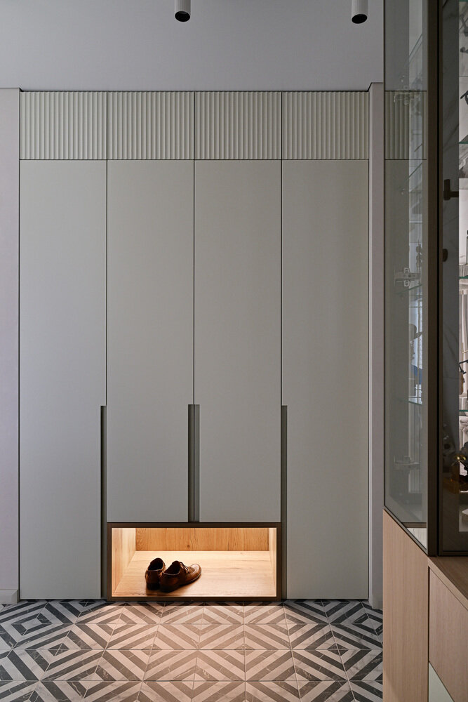 Фотография: Прихожая в стиле Современный, Скандинавский, Квартира, Проект дня, Пенза, 3 комнаты, 60-90 метров, Ольга Писарькова – фото на INMYROOM Фотография: Прихожая в стиле Современный, Скандинавский, Квартира, Проект дня, Пенза, 3 комнаты, 60-90 метров, Ольга Писарькова – фото на INMYROOM