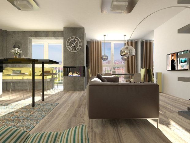 Фото из портфолио стильная эклектика1 – фотографии дизайна интерьеров на INMYROOM