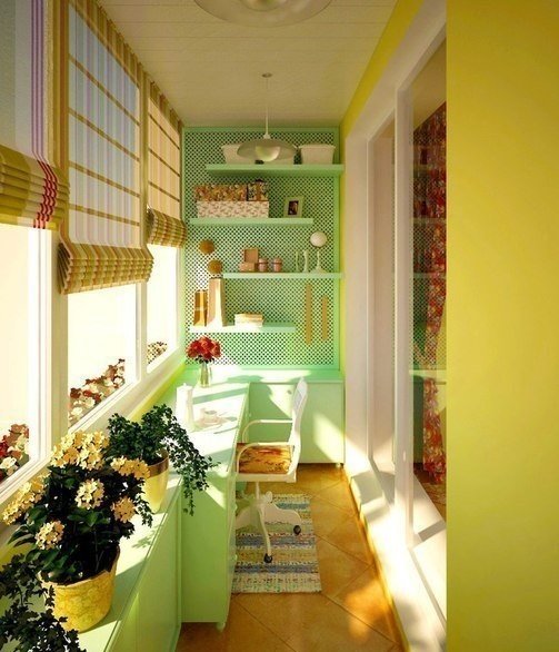 Фото из портфолио Идеи для балкона – фотографии дизайна интерьеров на INMYROOM