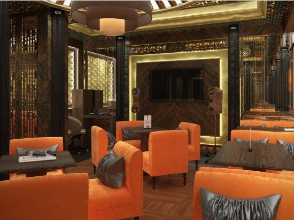Фото из портфолио Karaoke & clubs & cafe – фотографии дизайна интерьеров на INMYROOM