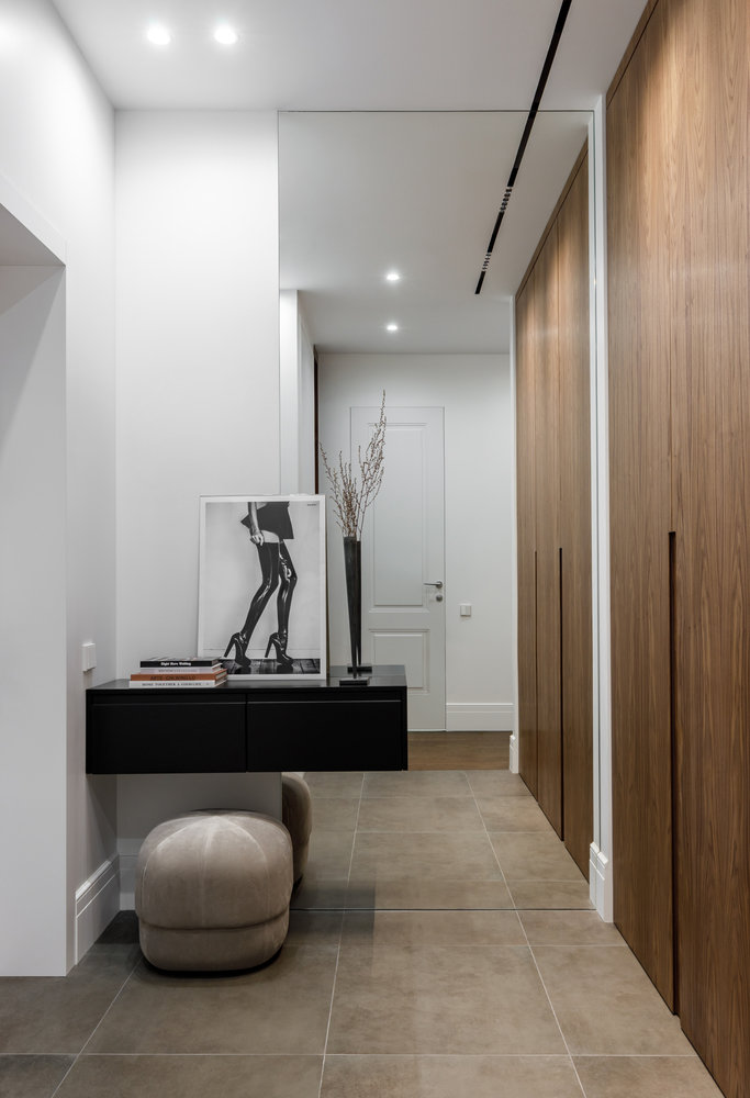 Фотография: Прихожая в стиле Современный, Квартира, Проект недели, Москва, 2 комнаты, 40-60 метров, Icon Interiors, Инга Моисеева – фото на INMYROOM Фотография: Прихожая в стиле Современный, Квартира, Проект недели, Москва, 2 комнаты, 40-60 метров, Icon Interiors, Инга Моисеева – фото на INMYROOM