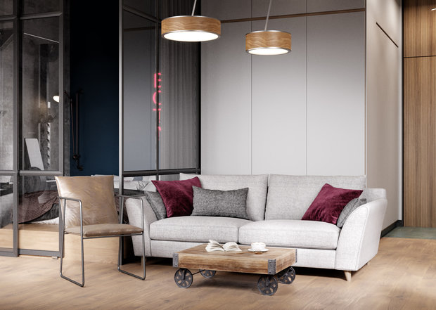 Фотография: Гостиная в стиле Лофт, Минимализм, Современный, Квартира, Студия, Проект недели, Москва, Татьяна Безверхая, 40-60 метров, TB Design – фото на INMYROOM