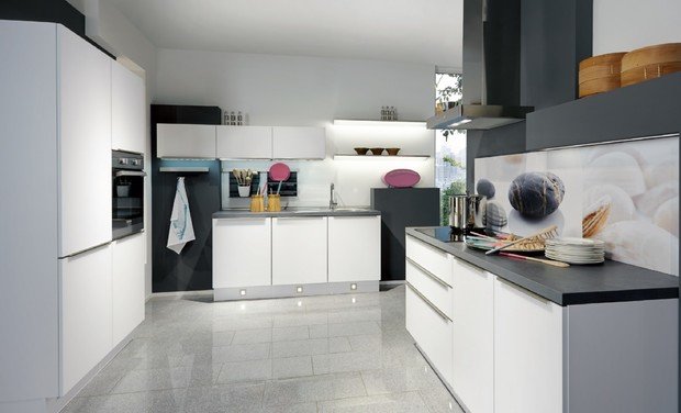 Фото из портфолио Эффектный фартук – фотографии дизайна интерьеров на InMyRoom.ru