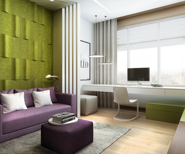 Фото из портфолио Трехкомнатная квартира ЖК "ТРИКОЛОР" ВДНХ" – фотографии дизайна интерьеров на INMYROOM