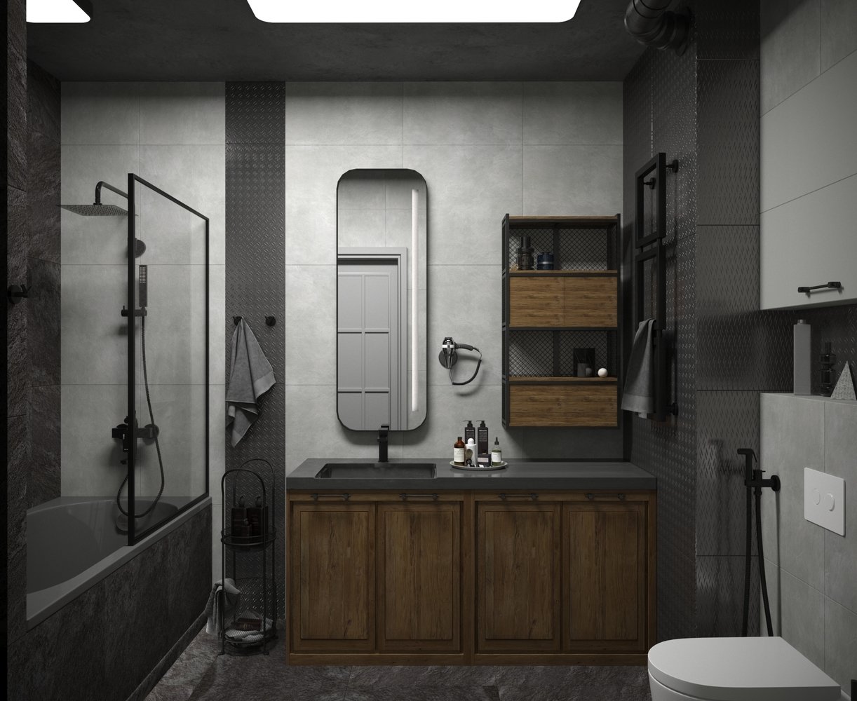 Фото из портфолио Лофт в Yes Residence – фотографии дизайна интерьеров на INMYROOM Фото из портфолио Лофт в Yes Residence – фотографии дизайна интерьеров на INMYROOM