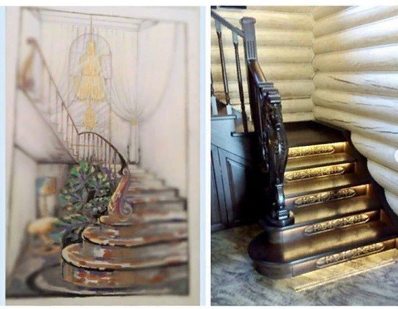 Фото из портфолио Деревянный дом – фотографии дизайна интерьеров на INMYROOM