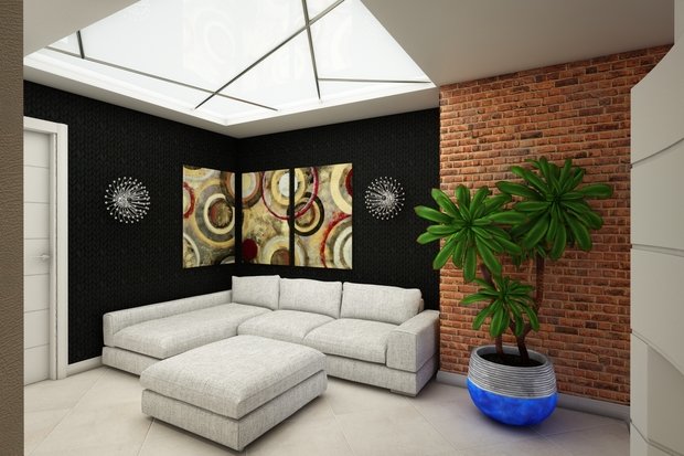 Фото из портфолио В стиле Лофт проект квартиры – фотографии дизайна интерьеров на INMYROOM