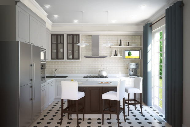 Фото из портфолио Минимум для счастья. – фотографии дизайна интерьеров на INMYROOM