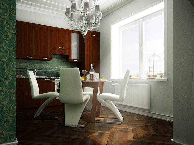 Фото из портфолио Moscow apartment. Design project / 130 sq m / 2012 – фотографии дизайна интерьеров на INMYROOM