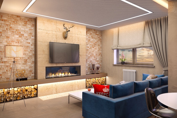 Фото из портфолио в стиле Гранж – фотографии дизайна интерьеров на INMYROOM