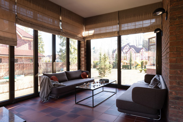 Фотография: Терраса в стиле Лофт, Современный, Проект недели, Дом и дача, Новогорск, 4 и больше, Более 90 метров, #эксклюзивныепроекты, Дарья Пак – фото на INMYROOM
