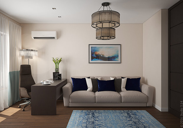 Фото из портфолио Подмосковная соната – фотографии дизайна интерьеров на INMYROOM