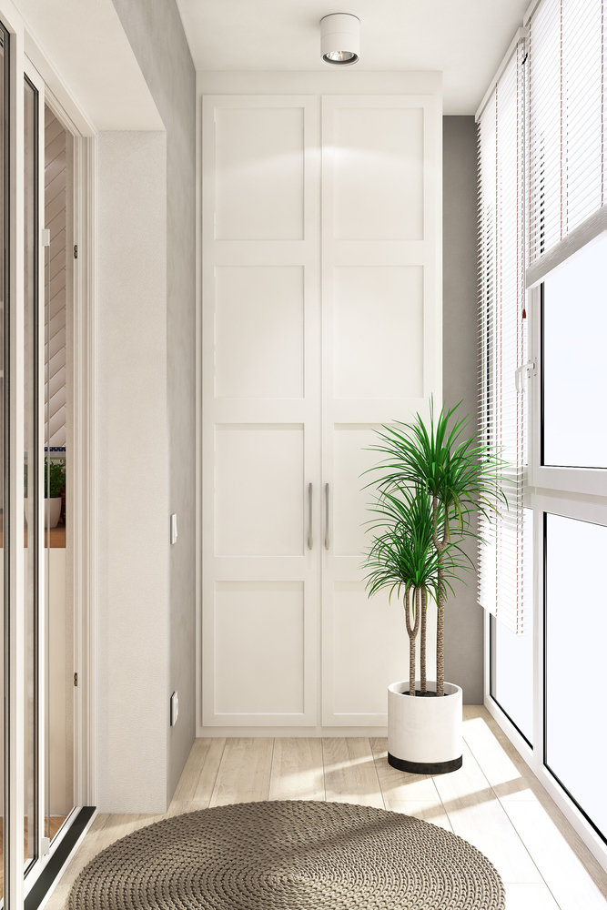 Фотография: Балкон в стиле Современный, Квартира, Проект недели, Эко, Беларусь, Минск, Блочный дом, 3 комнаты, 60-90 метров, Виктория Зазнова – фото на INMYROOM