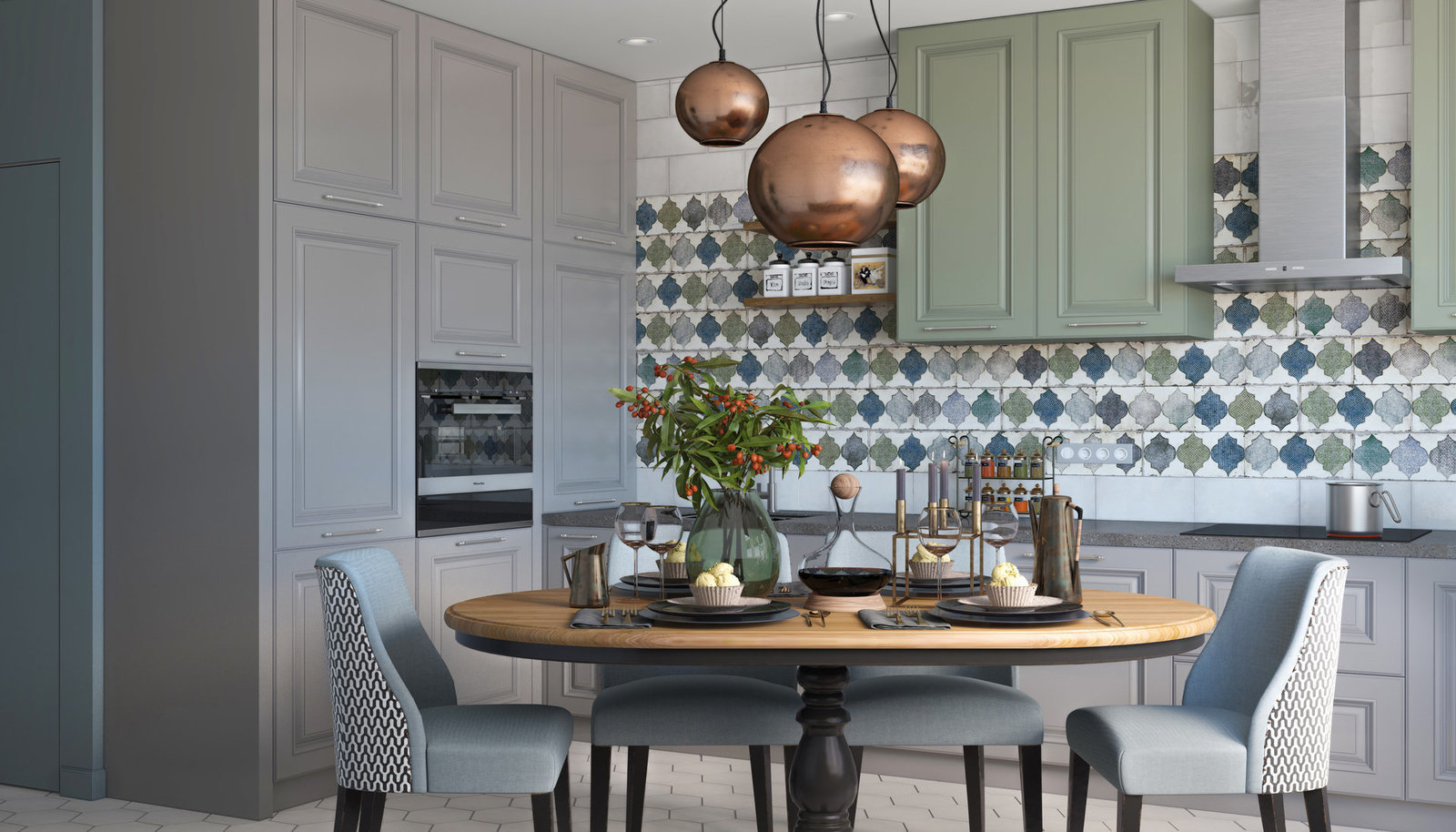 Фотография: Кухня и столовая в стиле Прованс и Кантри, Гид, Елена Иванова, Никита Зуб, Co:Interior, OM Design, энциклопедия_перепланировка, Cartelle Design, энциклопедия_интерьер, IN MY BOX, премия 2018 INMYROOM – фото на INMYROOM Фотография: Кухня и столовая в стиле Прованс и Кантри, Гид, Елена Иванова, Никита Зуб, Co:Interior, OM Design, энциклопедия_перепланировка, Cartelle Design, энциклопедия_интерьер, IN MY BOX, премия 2018 INMYROOM – фото на INMYROOM