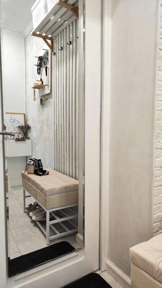 Фотография: в стиле , Ремонт на практике, Хрущевка, 2 комнаты, 40-60 метров – фото на INMYROOM Фотография: в стиле , Ремонт на практике, Хрущевка, 2 комнаты, 40-60 метров – фото на INMYROOM