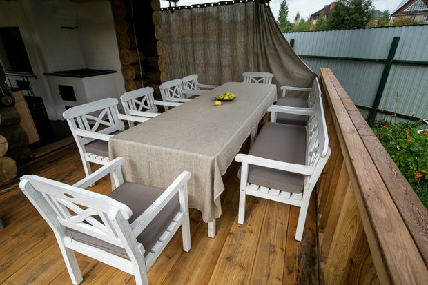 Фотография: Кухня и столовая в стиле Прованс и Кантри, Современный, Дачный ответ – фото на INMYROOM