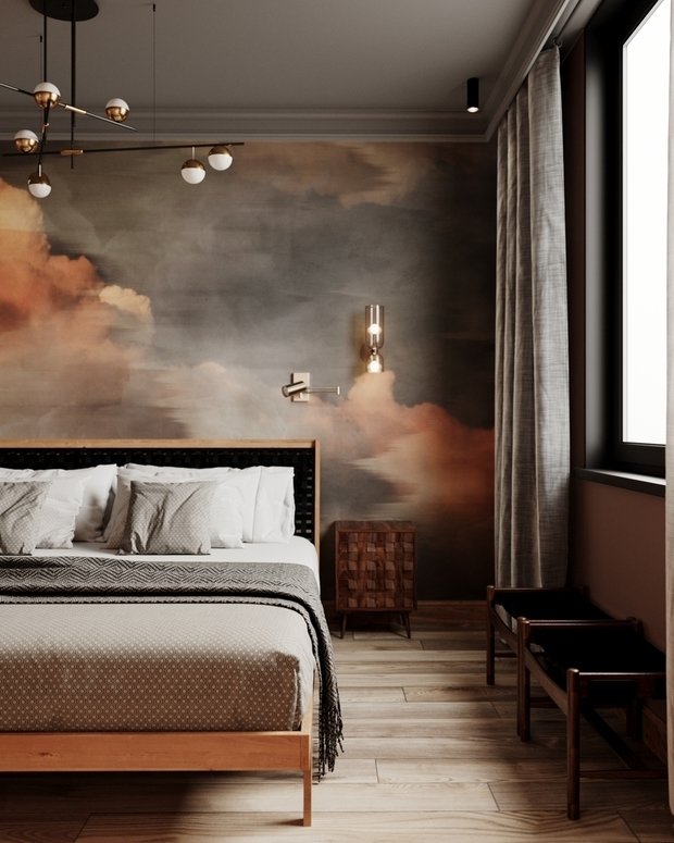 Фото из портфолио Загородный дом 147,7 м² с черными акцентами – фотографии дизайна интерьеров на INMYROOM