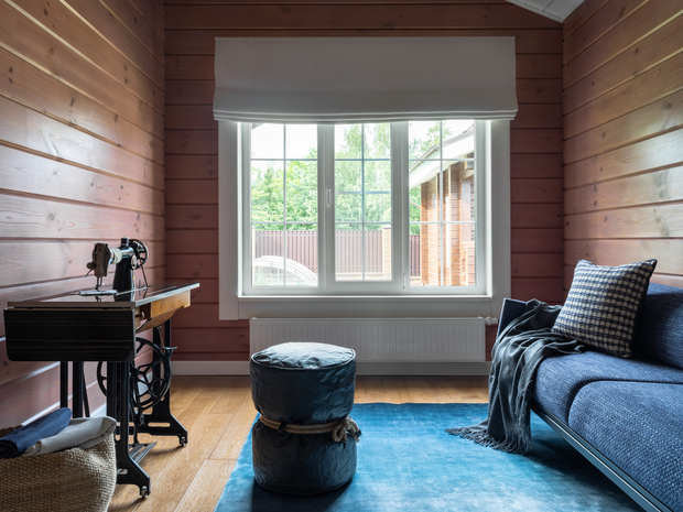 Фотография: Кабинет в стиле Современный, Прованс и Кантри, Дом, Проект недели, Дача, Дом и дача, Московская область, 4 и больше, Более 90 метров, Олеся Березовская – фото на INMYROOM