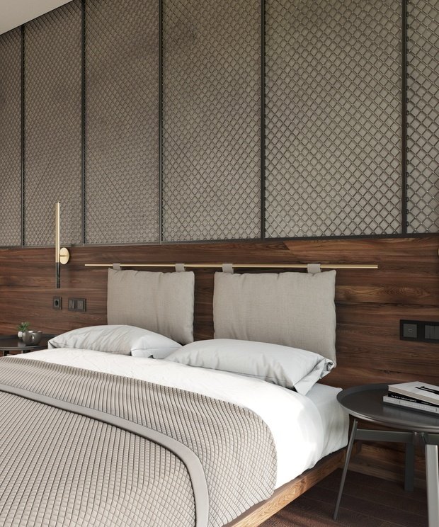 Фото из портфолио Спальня в стиле Лофт – фотографии дизайна интерьеров на INMYROOM