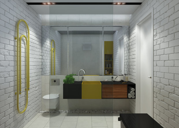 Фотография: Ванная в стиле Скандинавский, Квартира, Дома и квартиры, IKEA – фото на INMYROOM