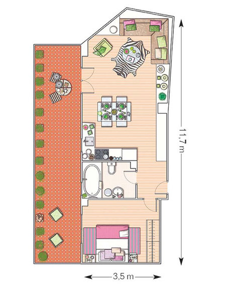 Фотография: Планировки в стиле  – фото на INMYROOM