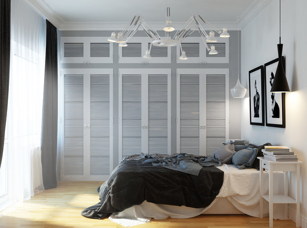 Фотография: Спальня в стиле Современный, Минимализм, Скандинавский, Декор интерьера, Квартира, Декор, Проект недели, ИКЕА, Алексей Ковязин – фото на INMYROOM