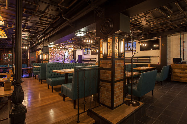 Фото из портфолио Ресторан "Закон Бернулли" – фотографии дизайна интерьеров на INMYROOM