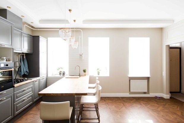 Фото из портфолио Таунхаус в КП "Бристоль" – фотографии дизайна интерьеров на INMYROOM