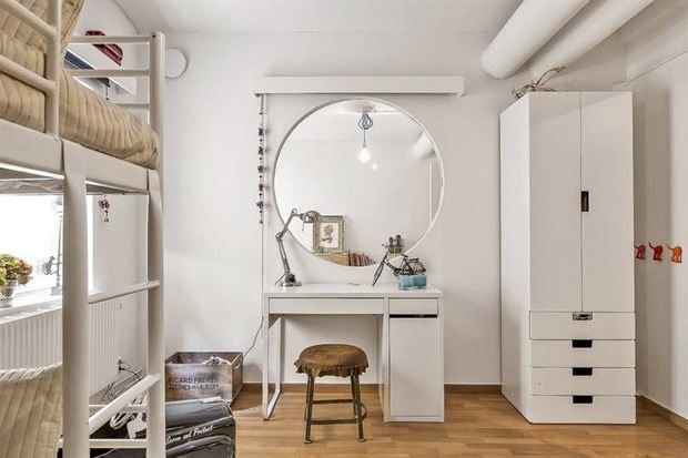 Фото из портфолио Уютная скандинавская классика – фотографии дизайна интерьеров на INMYROOM