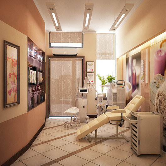 Фото из портфолио Яркий декор в интерьере салона красоты – фотографии дизайна интерьеров на INMYROOM