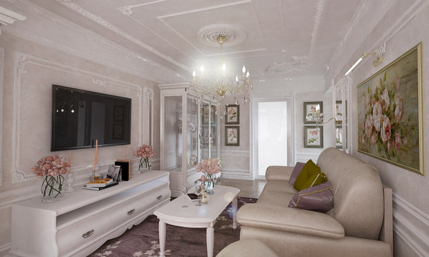 Фото из портфолио Интеллигентная гостиная – фотографии дизайна интерьеров на INMYROOM