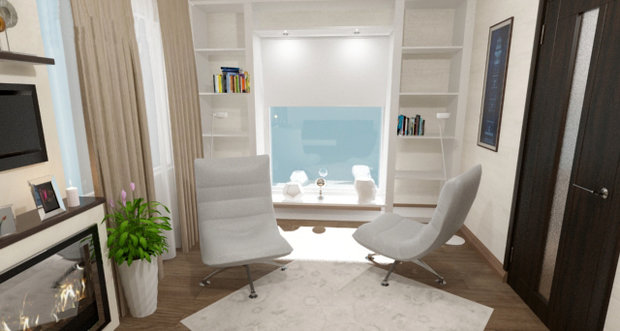 Фото из портфолио Дачный дом – фотографии дизайна интерьеров на INMYROOM
