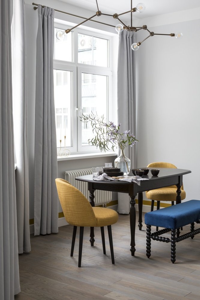 Фотография: Кухня и столовая в стиле Современный, Квартира, Проект недели, Москва, Ольга Шаповалова, 2 комнаты, 40-60 метров – фото на INMYROOM Фотография: Кухня и столовая в стиле Современный, Квартира, Проект недели, Москва, Ольга Шаповалова, 2 комнаты, 40-60 метров – фото на INMYROOM