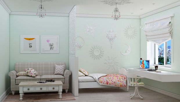Фото из портфолио Мосфильмовская классика – фотографии дизайна интерьеров на INMYROOM