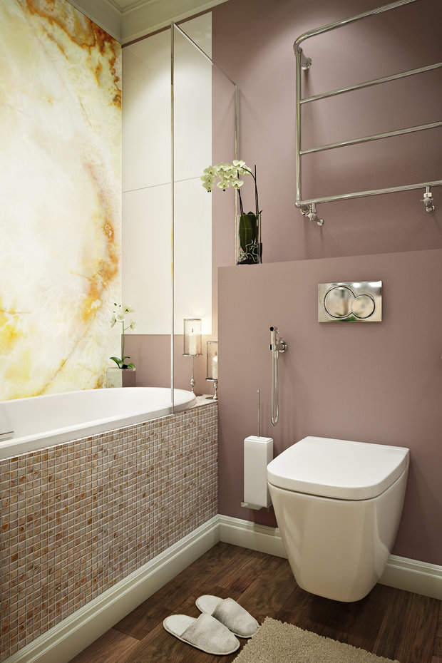 Фото из портфолио Английский квартал. Ванная. – фотографии дизайна интерьеров на INMYROOM